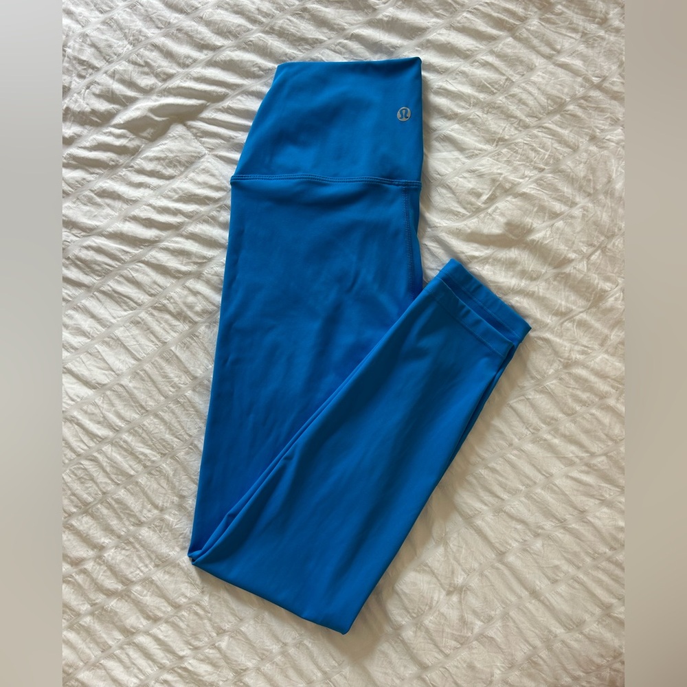 lululemon athletica Blue Leggings